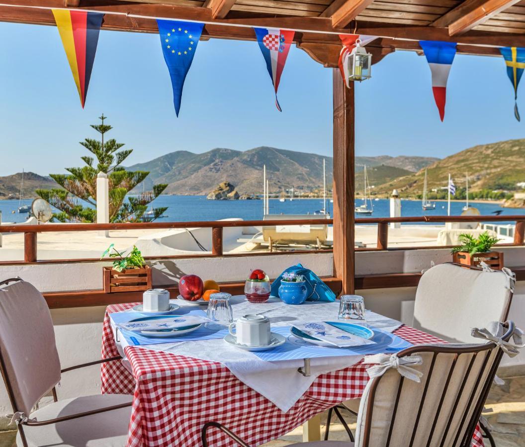 Grikos Hotel Patmos Town Bagian luar foto