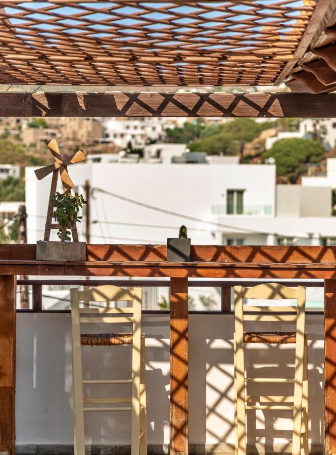 Grikos Hotel Patmos Town Bagian luar foto