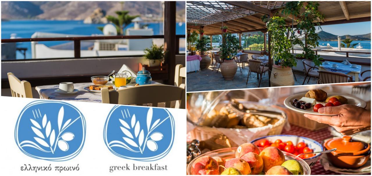 Grikos Hotel Patmos Town Bagian luar foto
