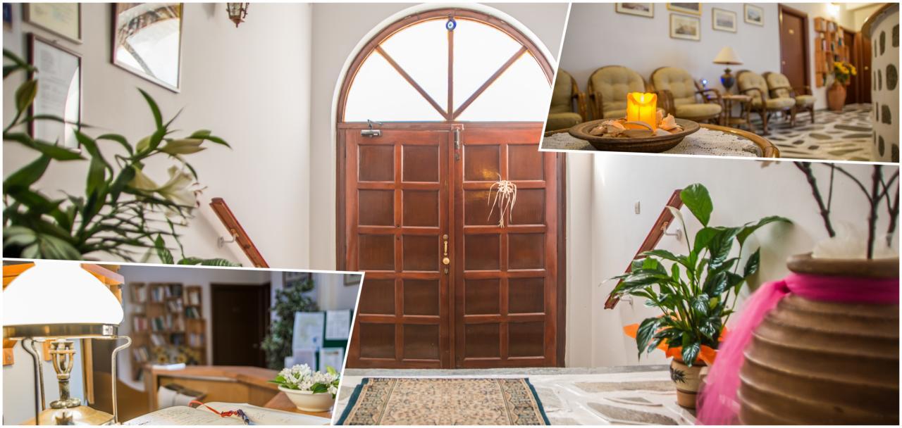 Grikos Hotel Patmos Town Bagian luar foto