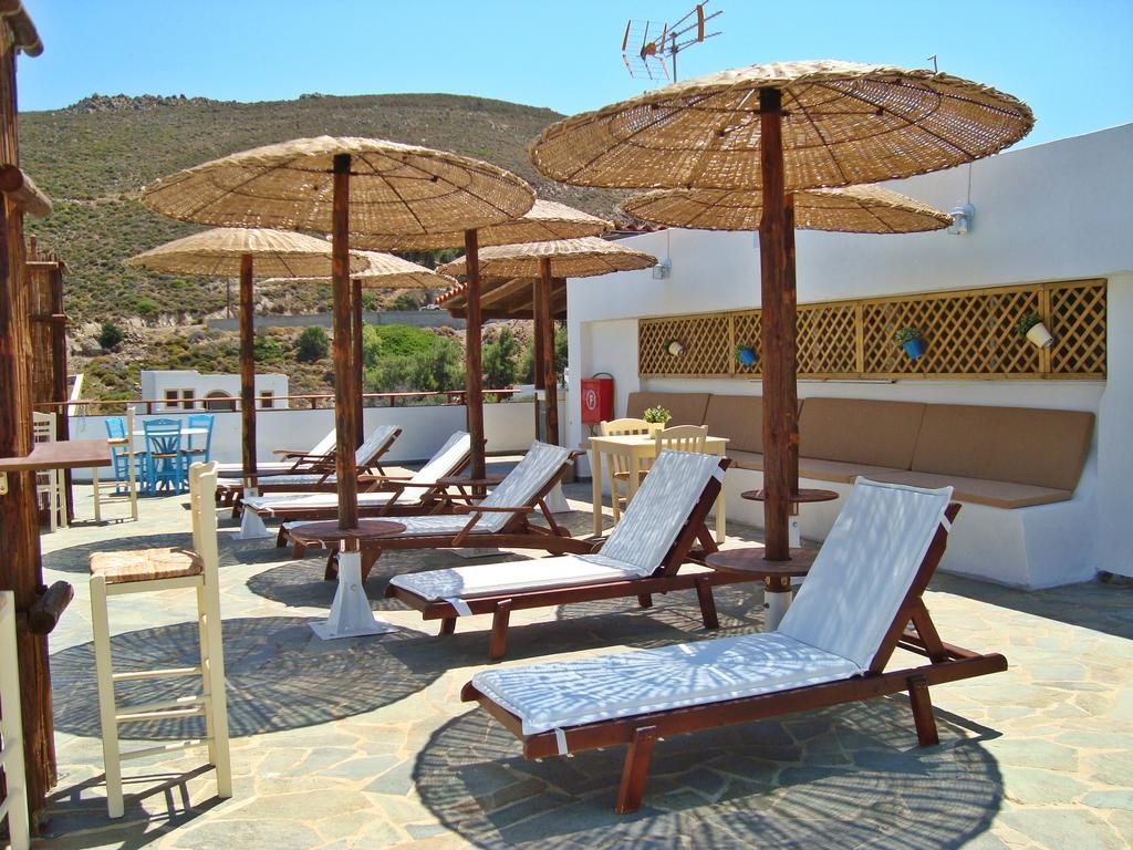 Grikos Hotel Patmos Town Bagian luar foto